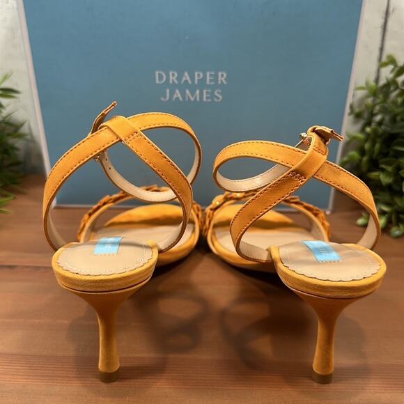Draper James Alice Floral Heeled Sandals Size 7.5 - Picture 7 of 11
